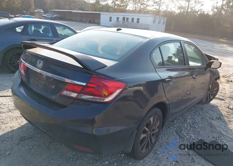 2013 Honda Civic Ex-L из США, поврежденный, VIN 19XFB2F93DE092658